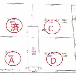 新馬場分譲地 A区画